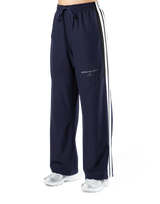 2Line Adjustable Wide Track Pants - Navy