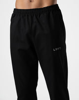 Reflector LÝFT Logo Straight Long Pants - Black