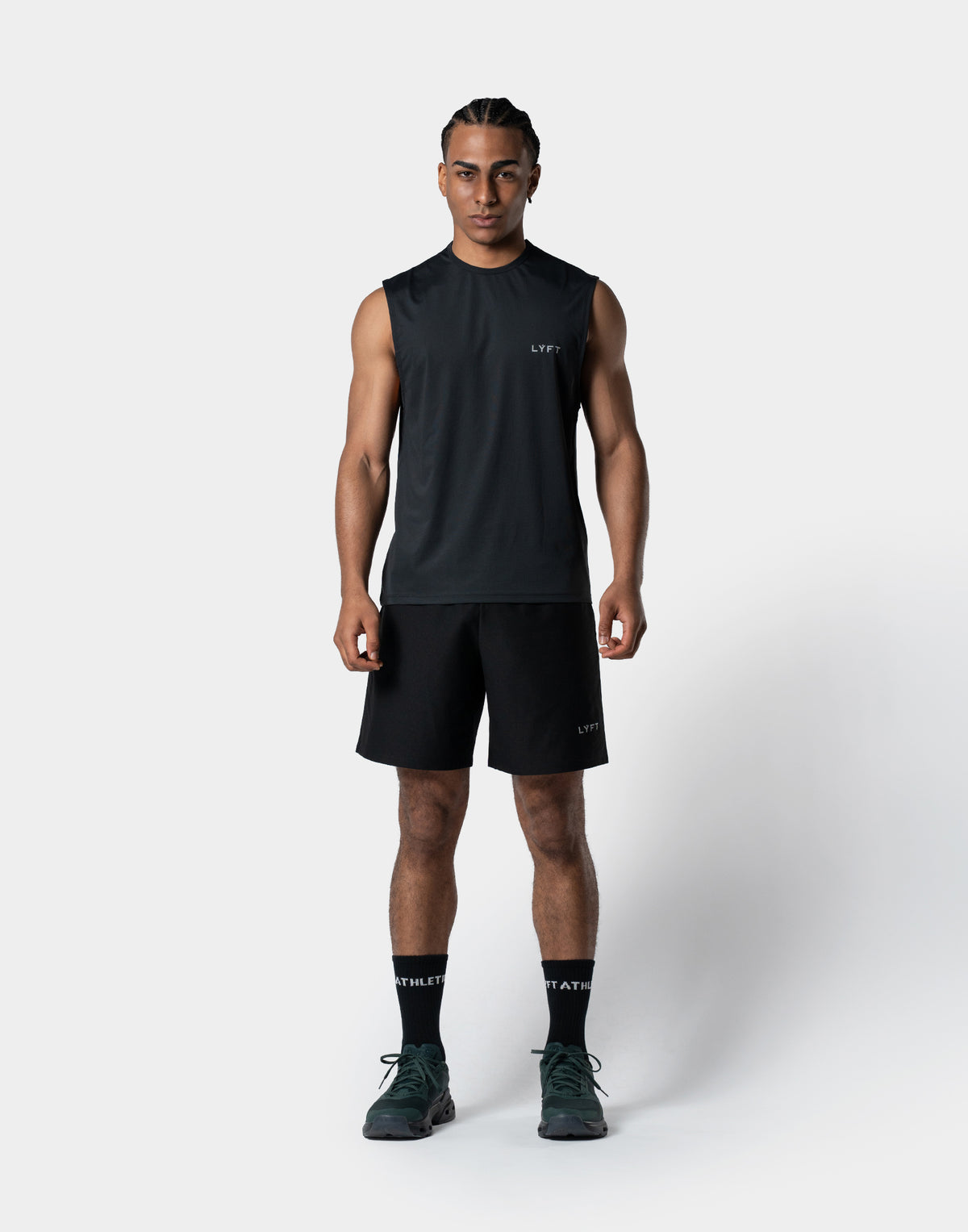 3M Reflector Waffle Tanktop - Black