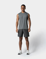 3M Reflector Waffle Tanktop - D.Grey