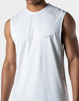 3M Reflector Waffle Tanktop - White