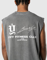 Old Ý Graphic Vintage Tanktop - D.Grey
