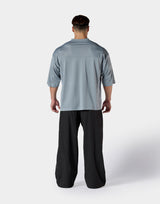 Extra Big Mesh Football T-Shirt - Grey
