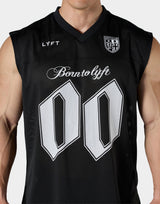 Mesh Football Tanktop - Black