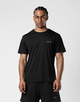 Reflector LÝFT Logo Slim T-Shirt - Black