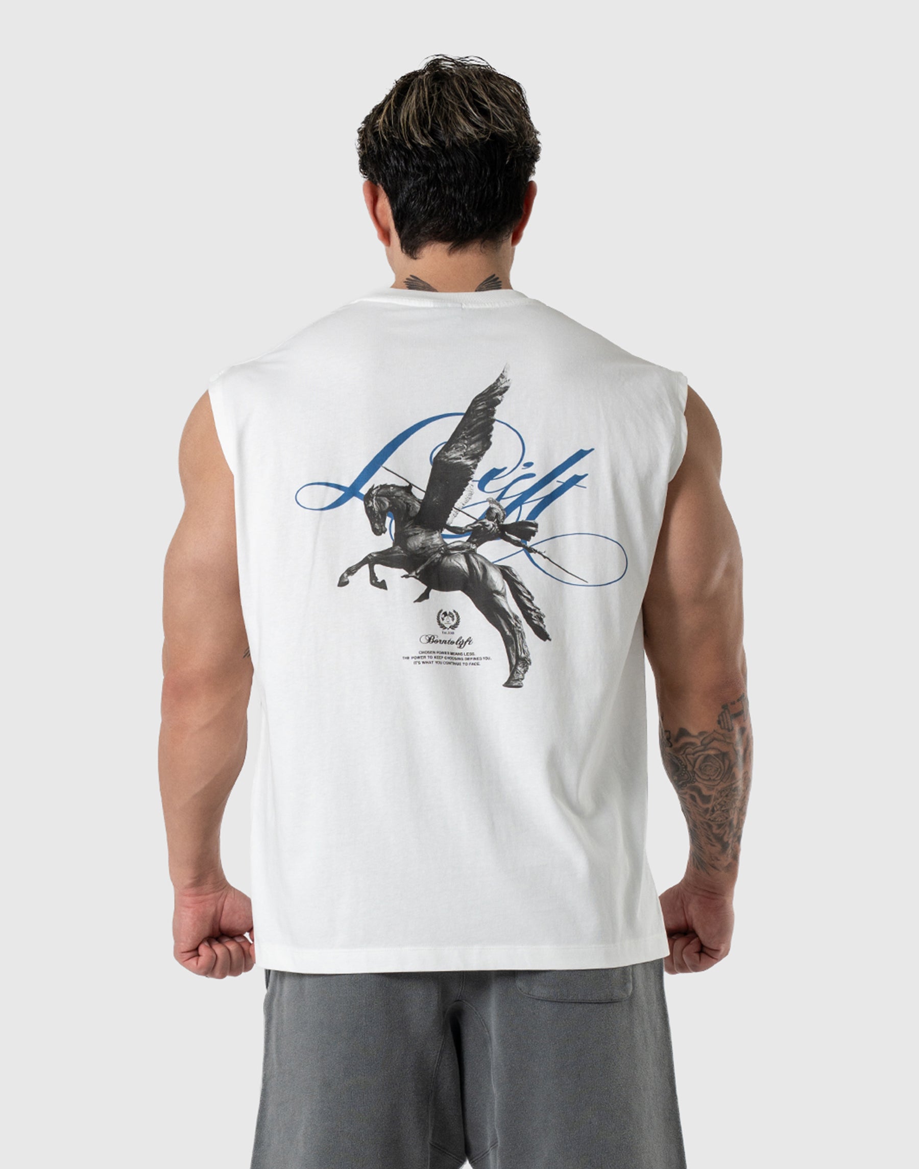 Pegasus Graphic Tanktop - White – LÝFT