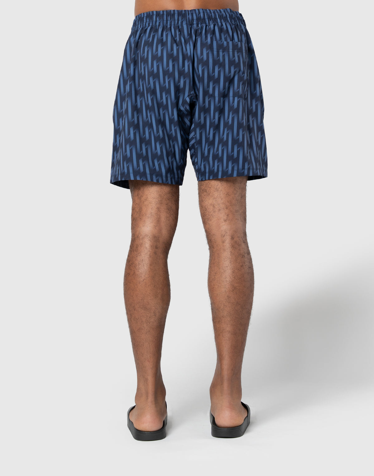 LÝFT All Print Stretch Shorts - Blue