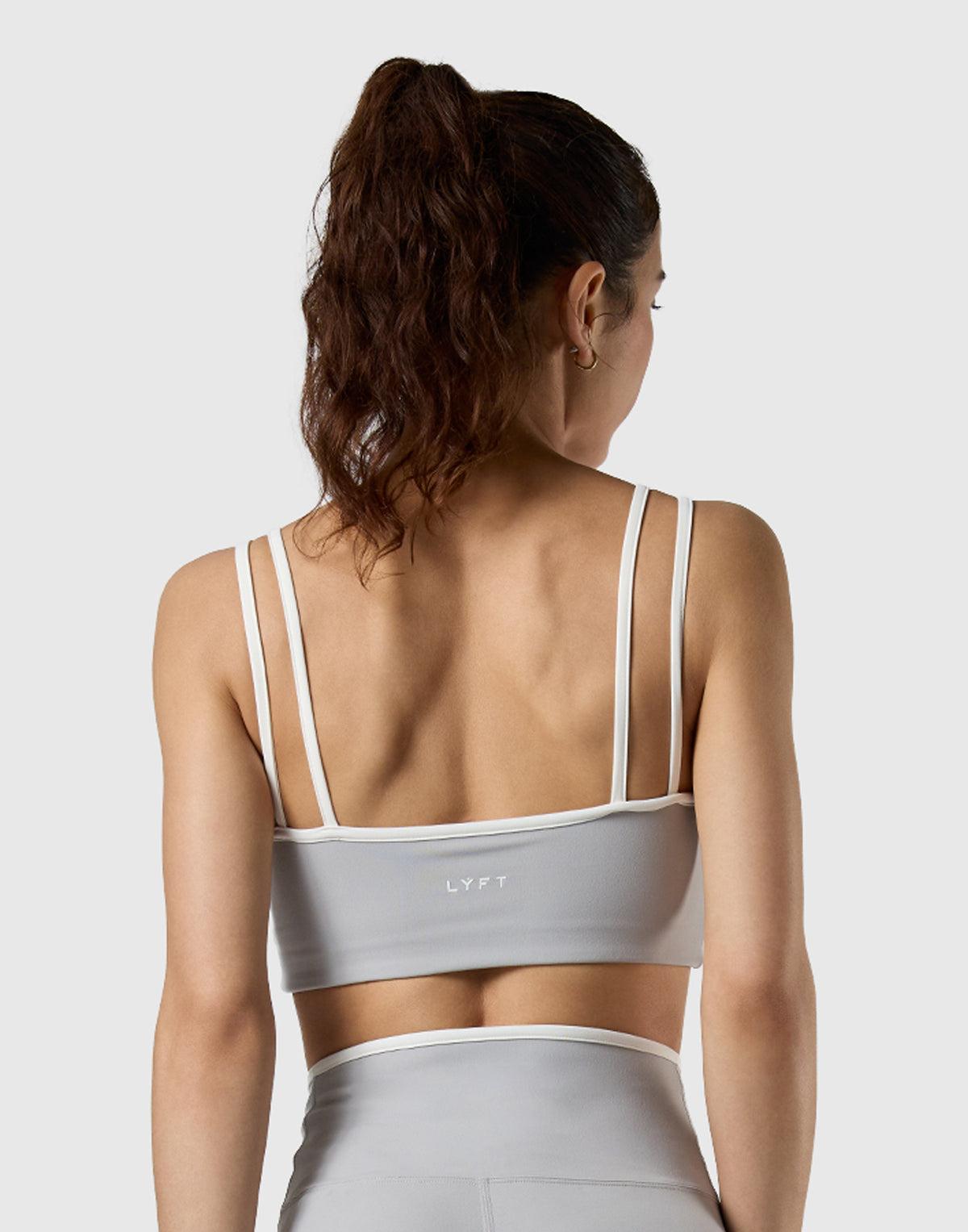 Double-Strap Active Bratop - Grey