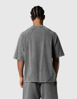 Original Pattern Vintage Big T-Shirt - D.Grey