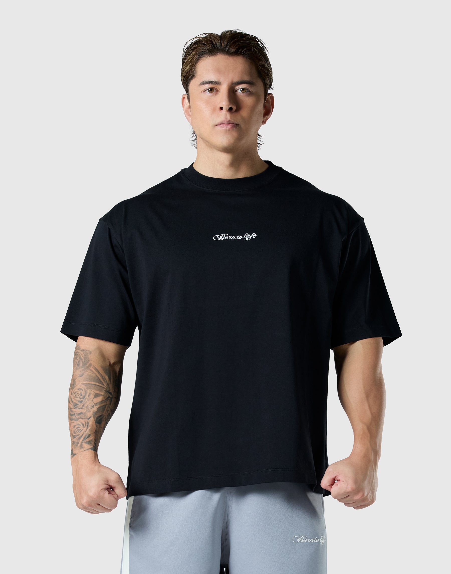 Script Logo Big T-Shirt - Black – LÝFT