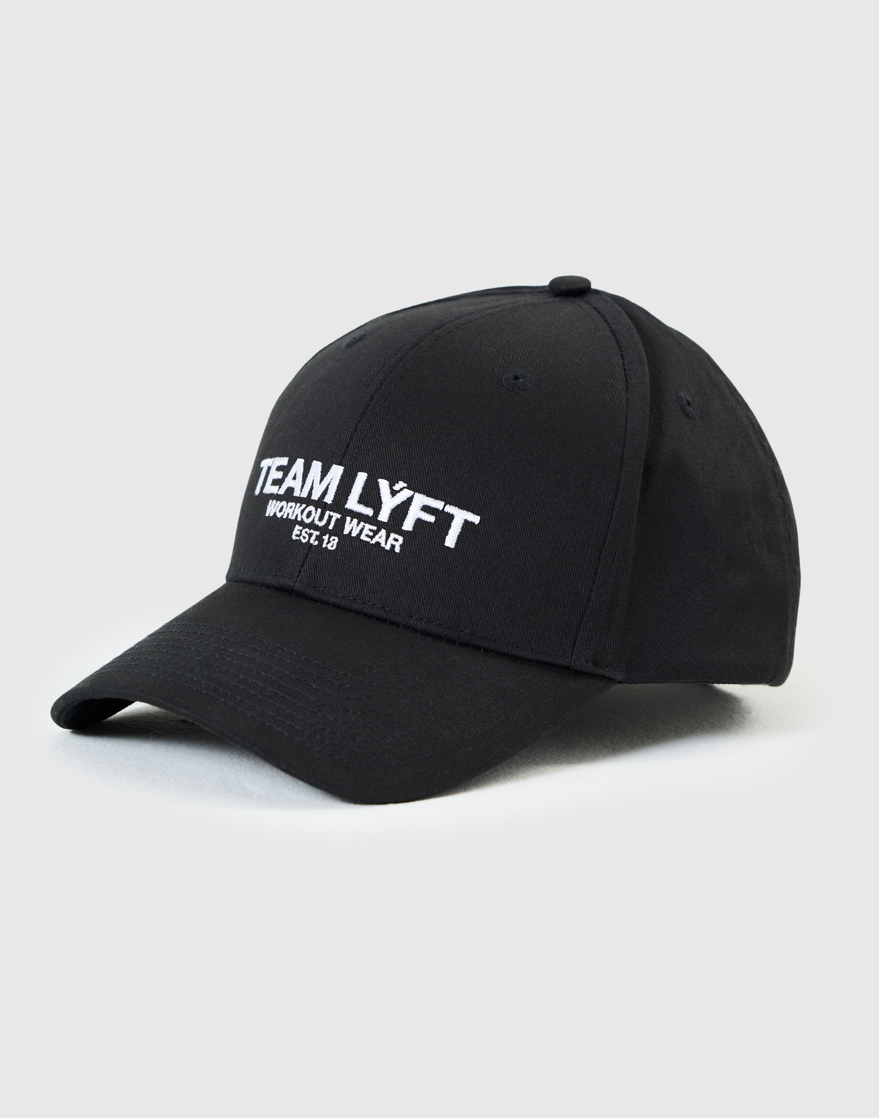 LYFT キャップ ホワイト ブラックロゴ TEAM LÝFT Logo Cap - Black
