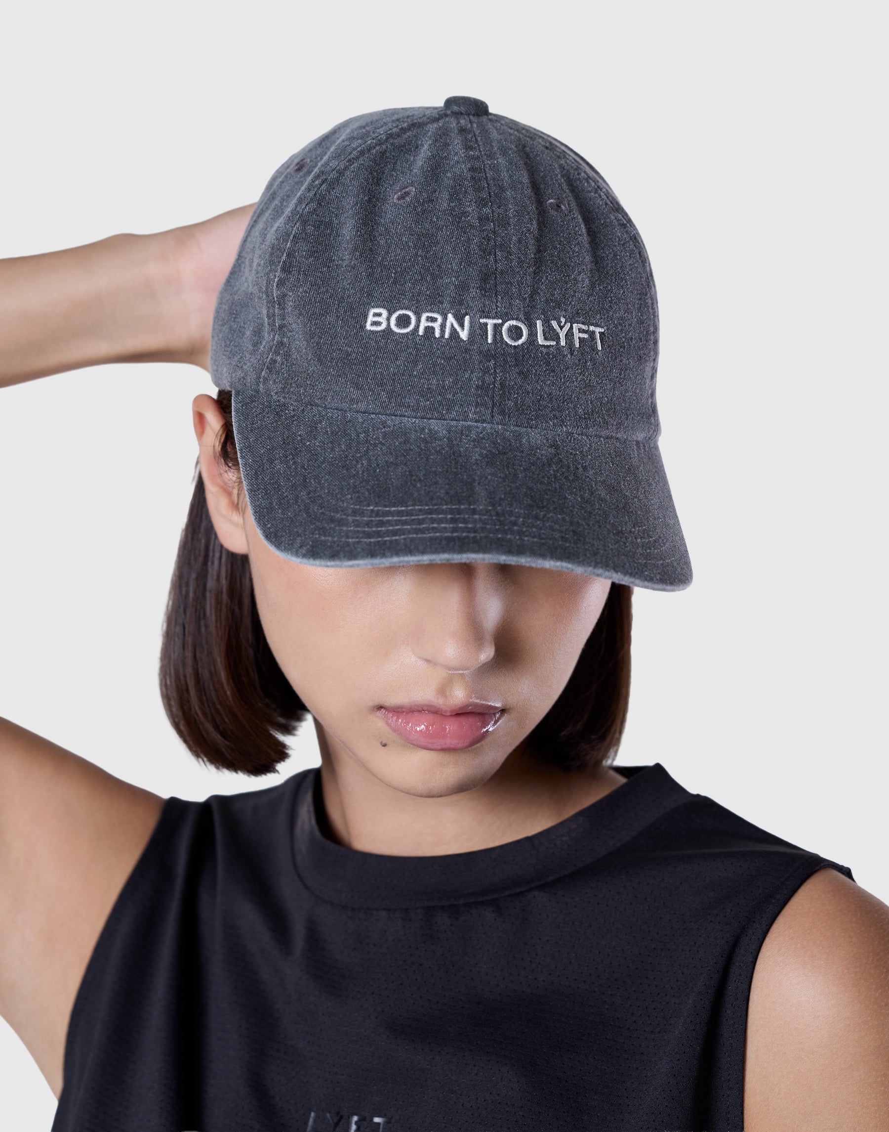 BTL Logo Washed Cotton Cap - Black – LÝFT