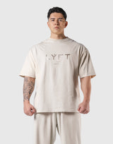 LÝFT Vintage Logo Big T-Shirt - Ivory