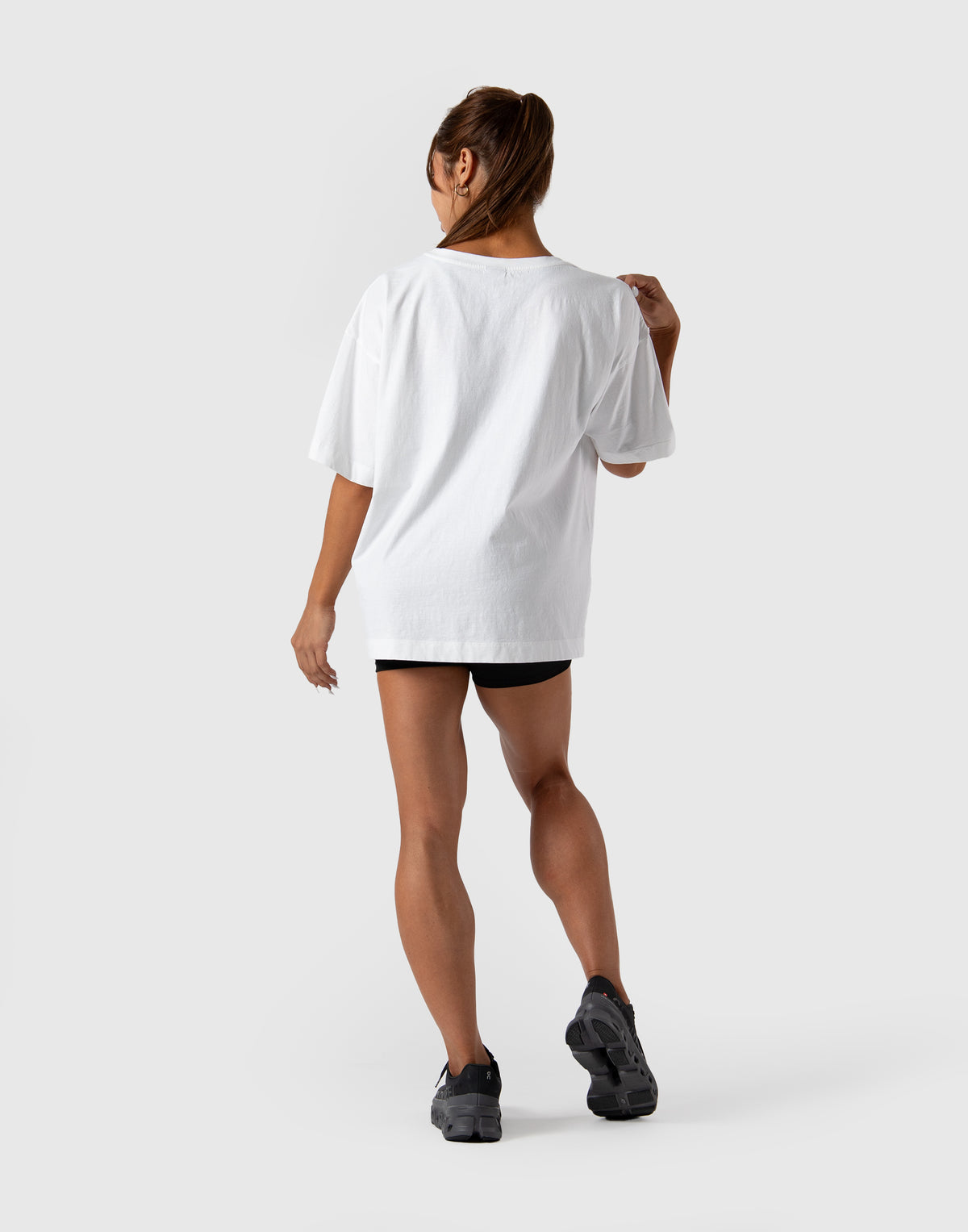 Vintage Washed Oversized T-Shirt - White