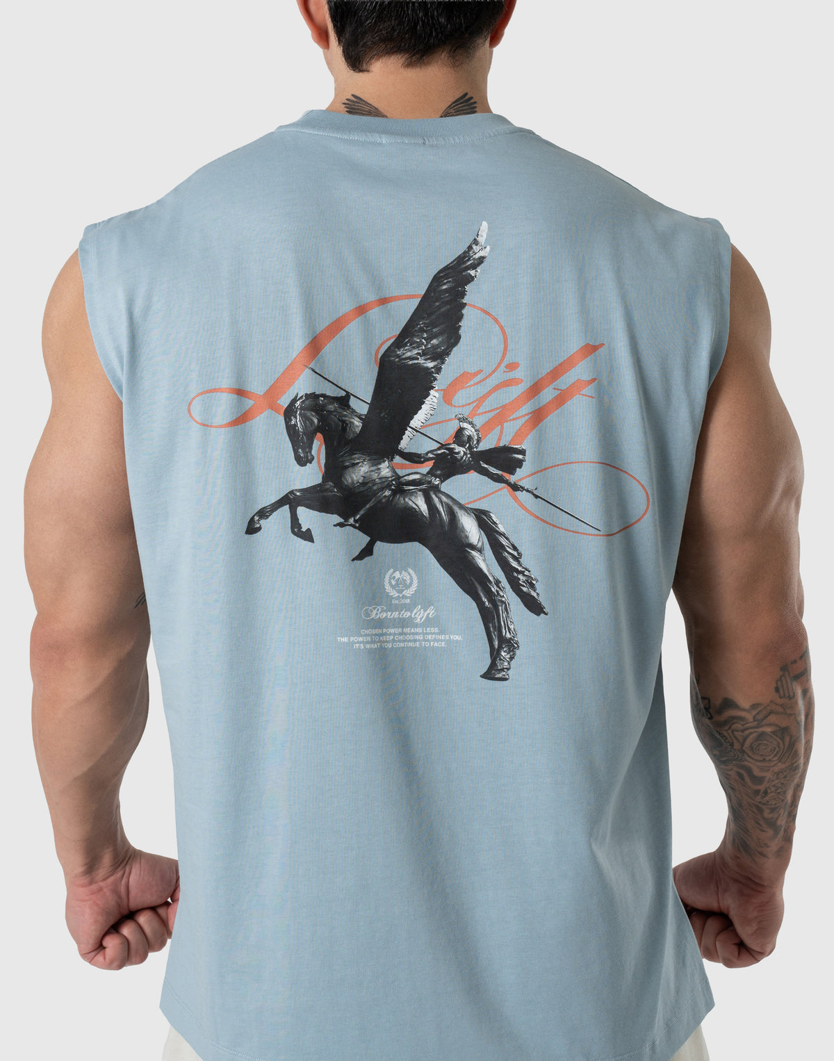 Pegasus Graphic Tanktop - L.Blue