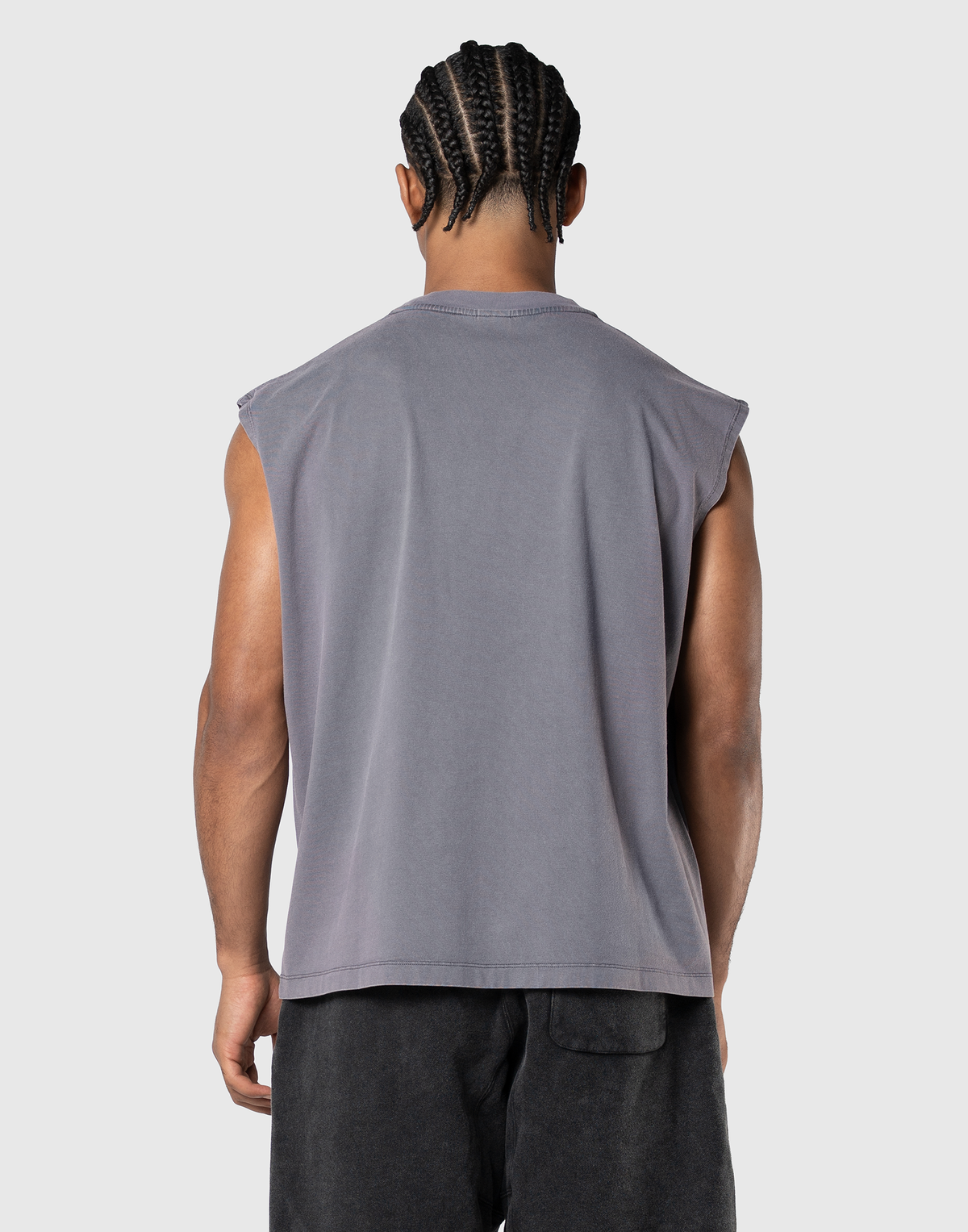 Iron Eagle Graphic Vintage Tanktop - Purple
