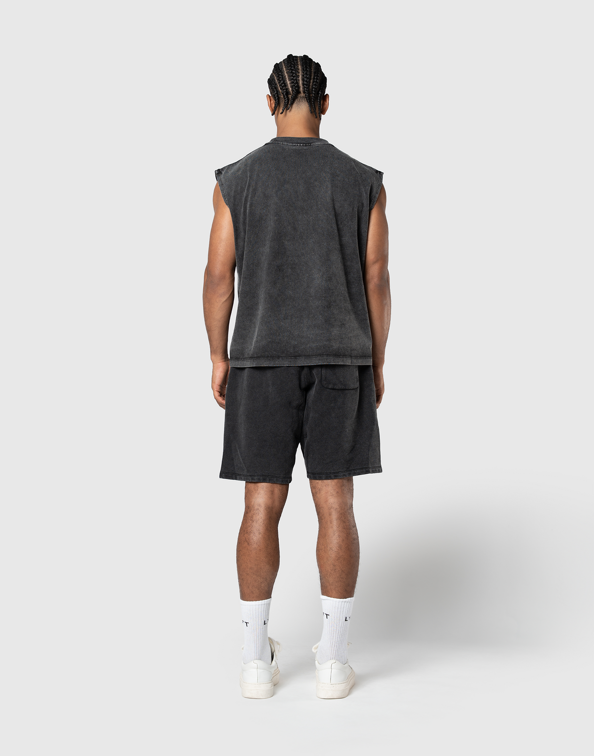 Iron Eagle Graphic Vintage Tanktop - Black