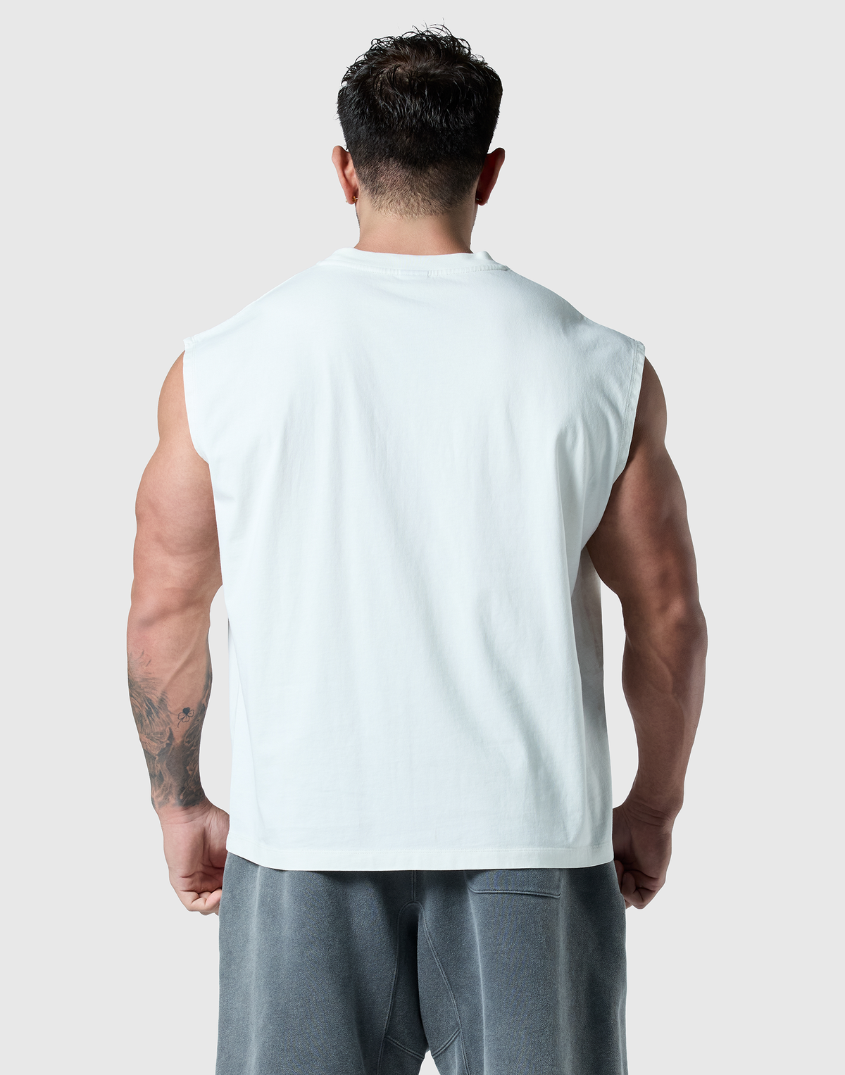 Iron Eagle Graphic Vintage Tanktop - Ivory