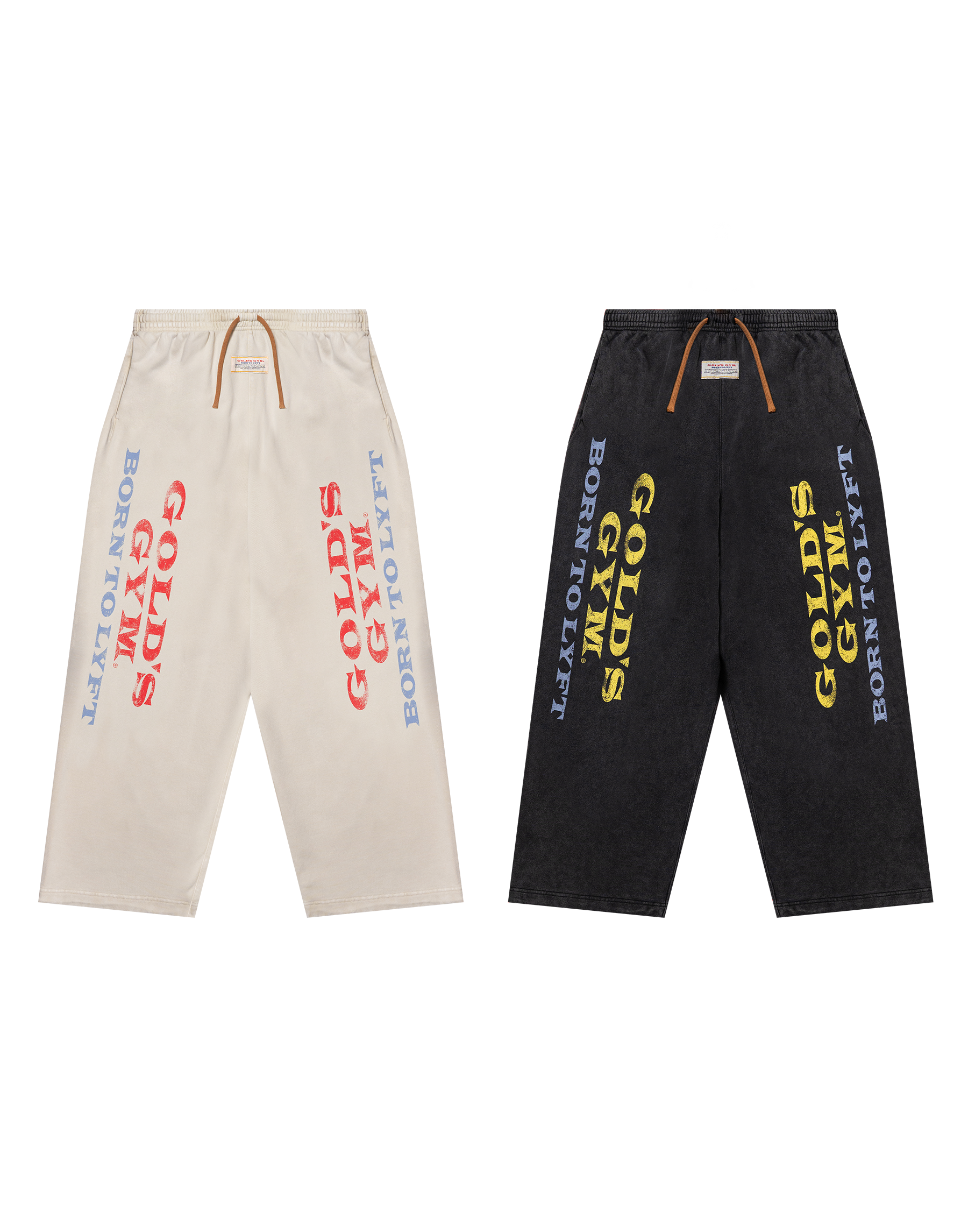 LÝFT × GOLD'S Gym Vintage Logo Long Pants