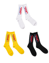 【1デザインにつき1点までの購入制限】LÝFT × GOLD'S Gym Logo Socks