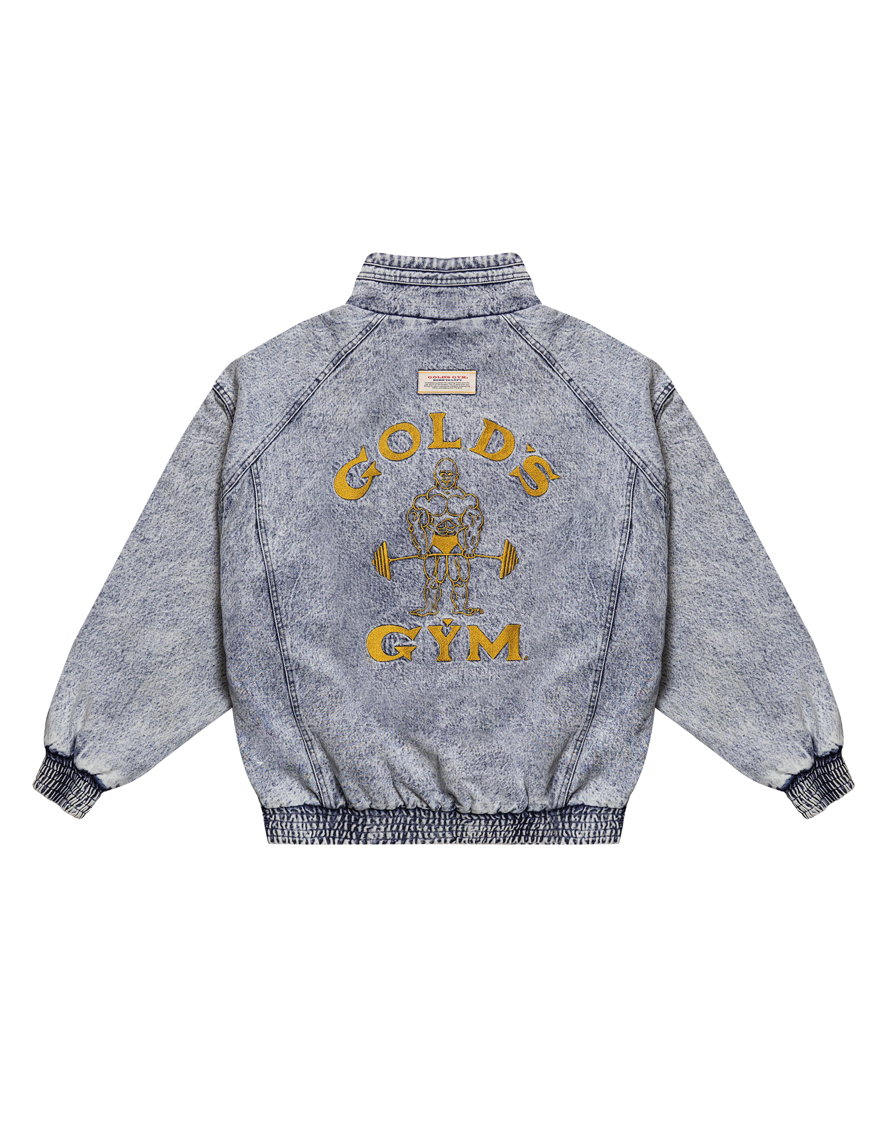 LÝFT × GOLD'S Gym Oversize Denim Jacket