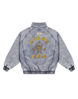 LÝFT × GOLD'S Gym Oversize Denim Jacket