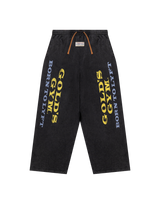 【1デザインにつき1点までの購入制限】LÝFT × GOLD'S Gym Vintage Logo Long Pants