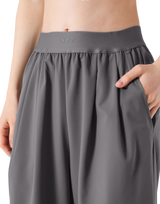 Jacquard Wide Easy Pants - Grey