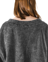 Dolman Sleeve Cropped Cardigan - Black