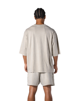 Vintage Original Pattern Extra Big T-Shirt - Ivory