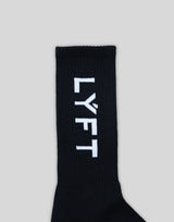 Side LÝFT Logo Socks - Black