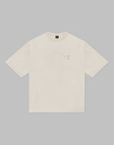 Lion Graphic Vintage Big T-Shirt - Ivory