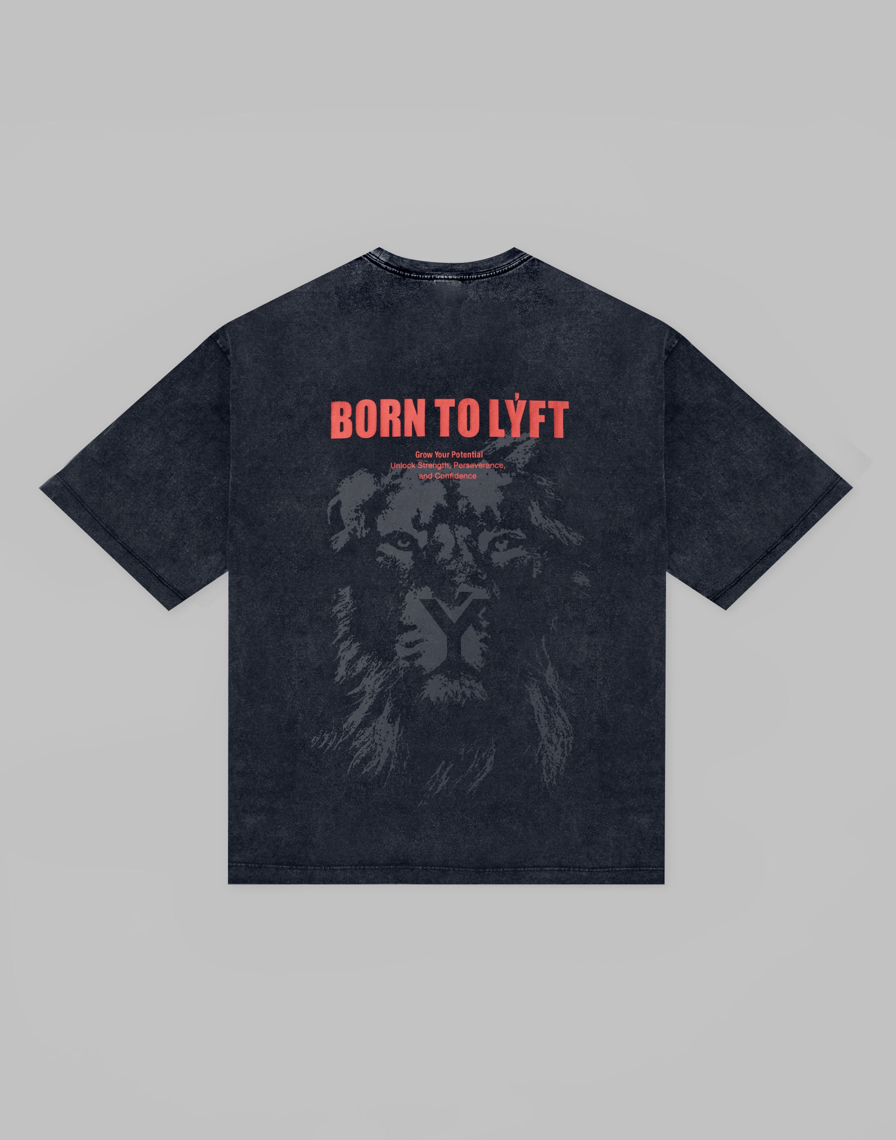 リフトLION GRAPHIC VINTAGE BT-SHIRT - NAVY Lion Graphic Vintage Big T-Shirt - Navy – LÝFT