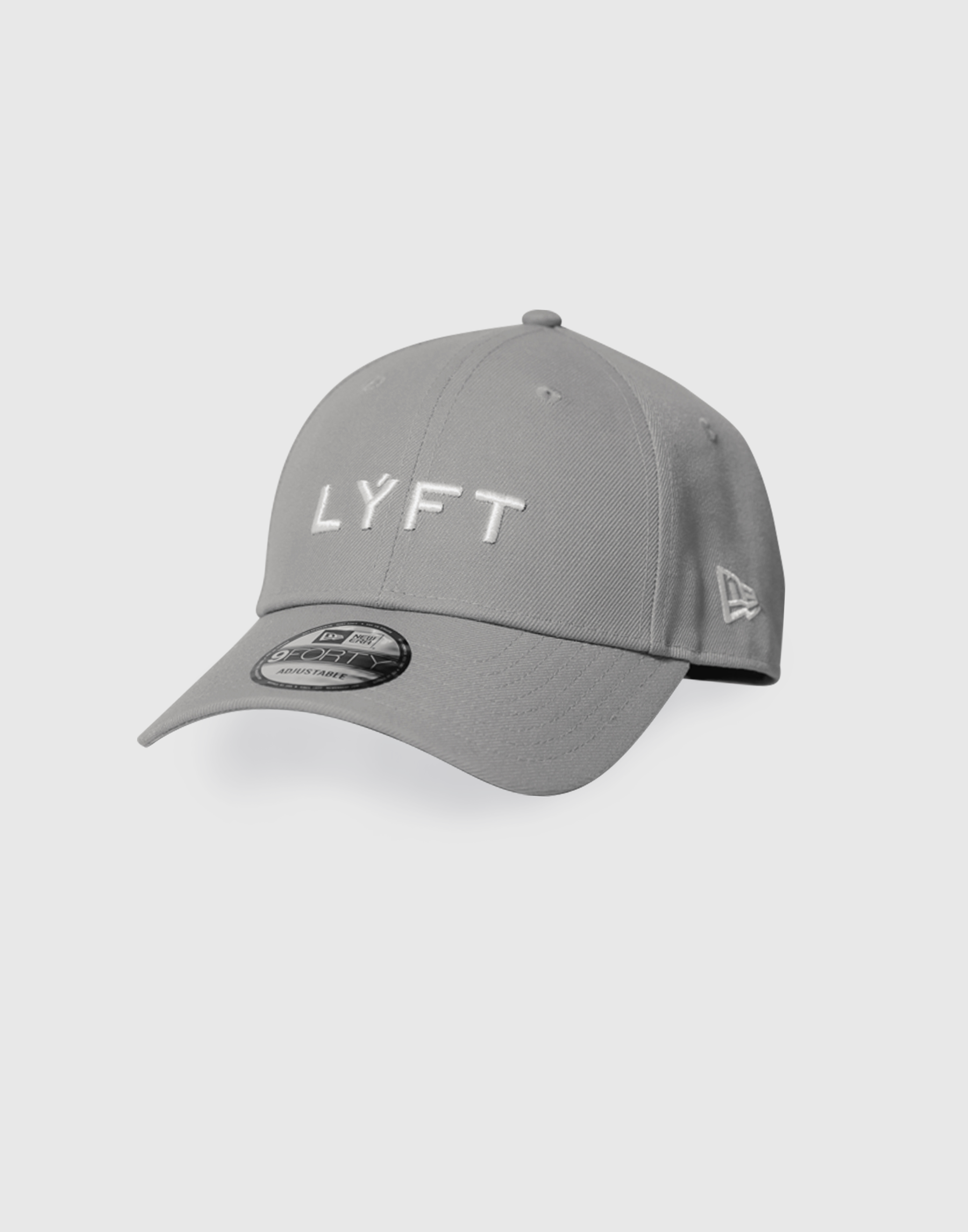 LÝFT × New Era 9Forty - Grey