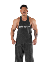 BTL Logo Vintage Training Tanktop - Black