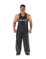 BTL Logo Vintage Training Tanktop - Black