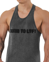 BTL Logo Vintage Training Tanktop - D.Grey