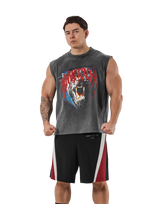 Panther Graphic vintage Tanktop - D.Grey