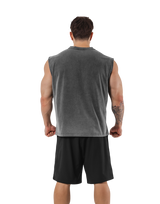 Panther Graphic vintage Tanktop - D.Grey