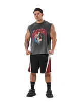 Panther Graphic vintage Tanktop - D.Grey