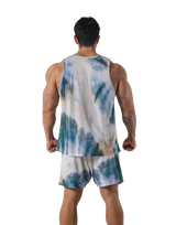 BTL Graphic Mesh Tanktop - L.Blue