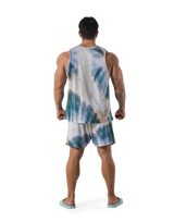 BTL Graphic Mesh Tanktop - L.Blue