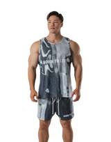 BTL Graphic Mesh Tanktop - Black