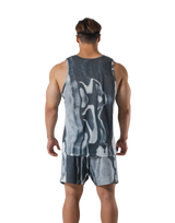 BTL Graphic Mesh Tanktop - Black