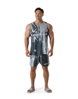 BTL Graphic Mesh Tanktop - Black