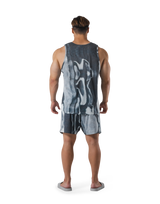 BTL Graphic Mesh Tanktop - Black
