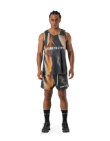 BTL Graphic Mesh Tanktop - Brown