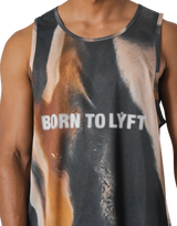 BTL Graphic Mesh Tanktop - Brown