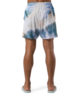 BTL Graphic Mesh Shorts - L.Blue