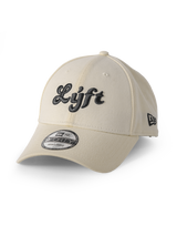 LÝFT × New Era 9Forty Old Logo - White